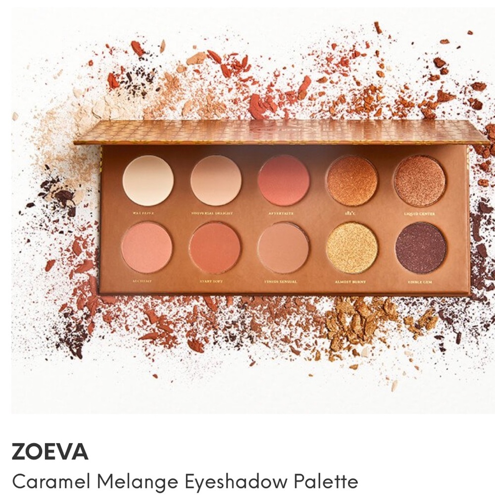 Zoeva Caramel Melange Eyeshadow Palette
